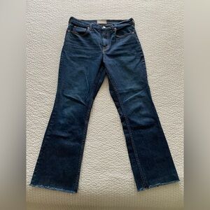 Everlane Dark Blue Flare Jeans